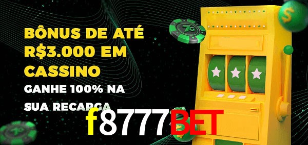 f8777bet melhor bônus de depósito
